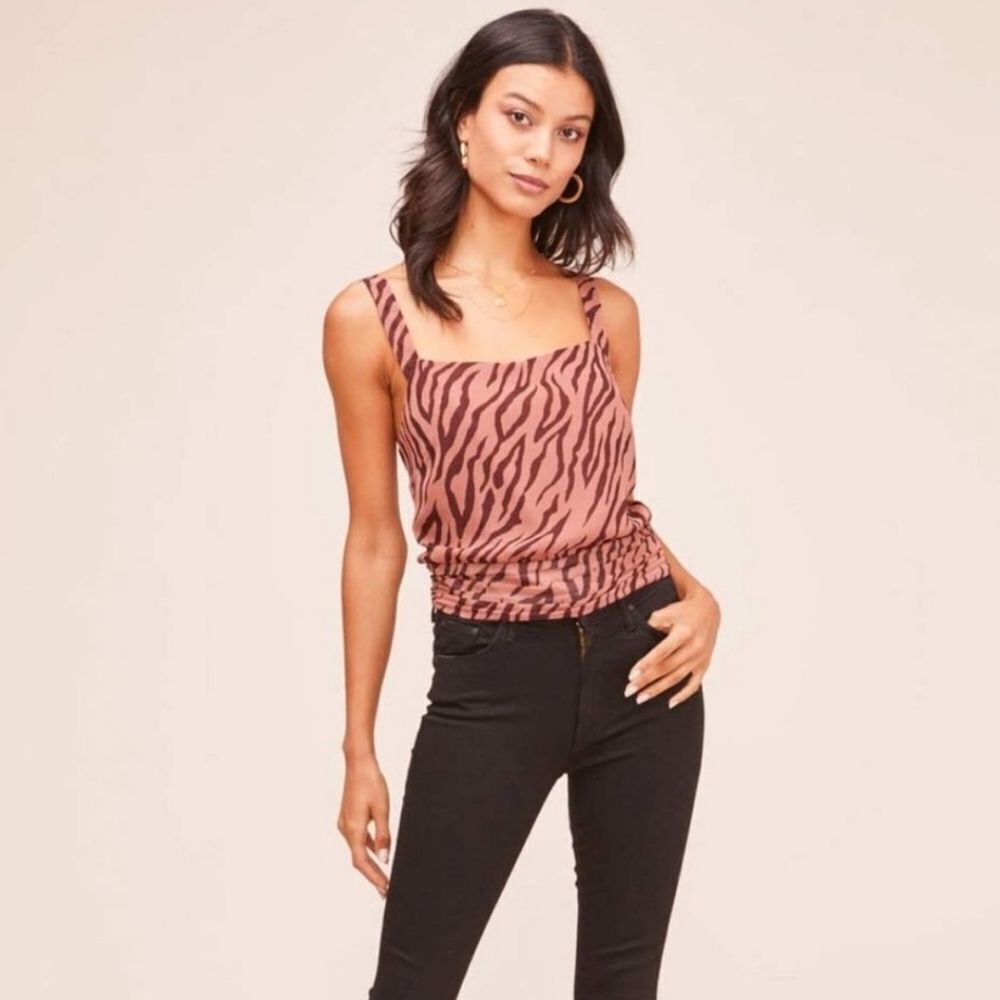 ASTR the Label Mauve Zebra Print